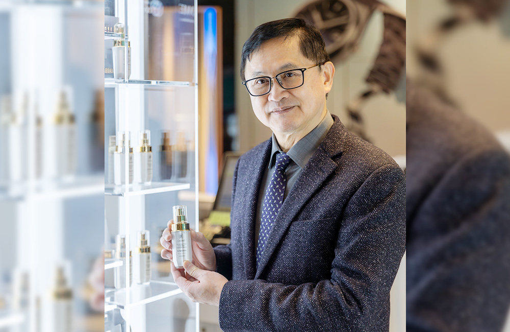 和碩集團推出外泌體保養品 童子賢試用直說效果不錯